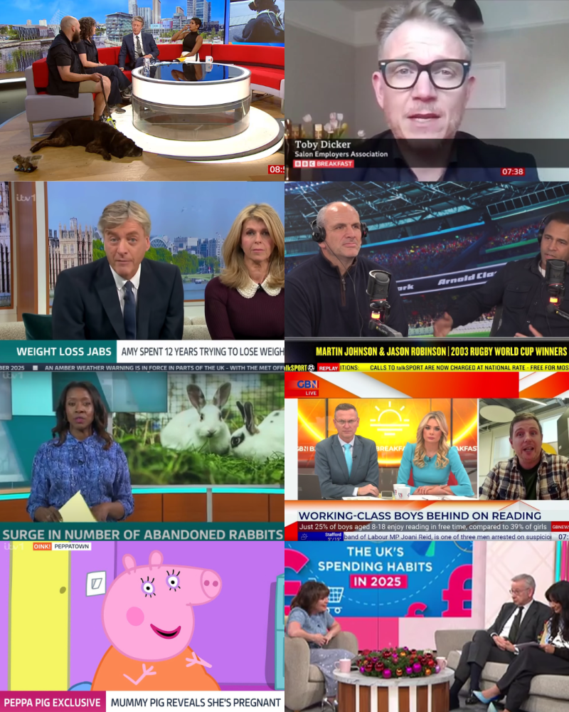 tv and radio media relations examples